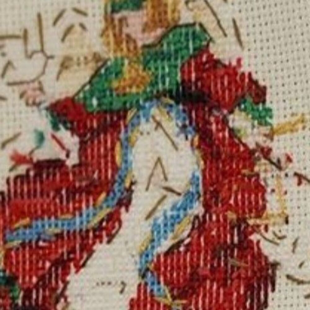 Set of 6 Mystical Angels completed cross stitch - Picture 15 of 15